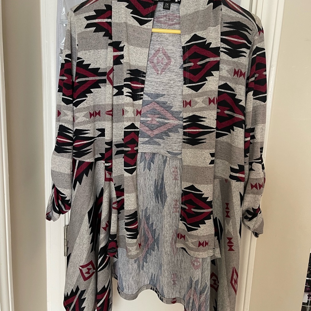 Living Doll Cardigan, Size 2X